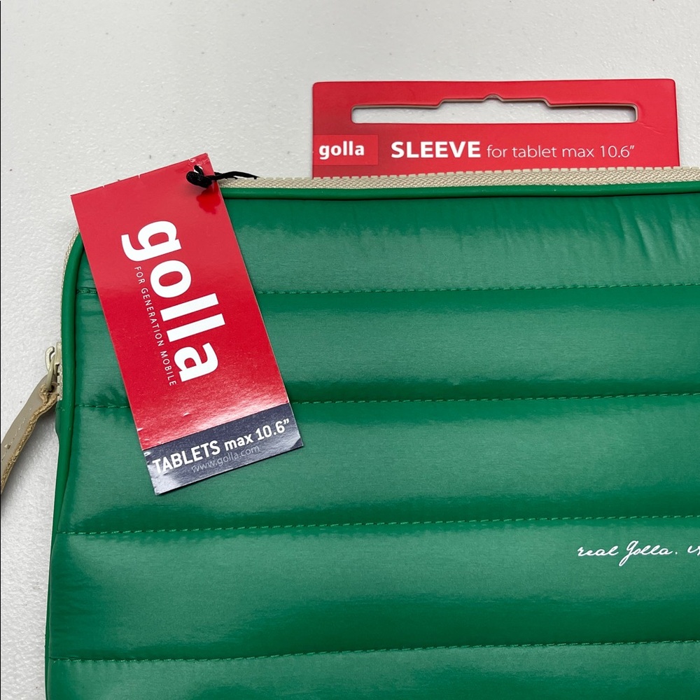 GOLLA 10.6 TAB SLEEVE  Green. NEW - Picture 2 of 4